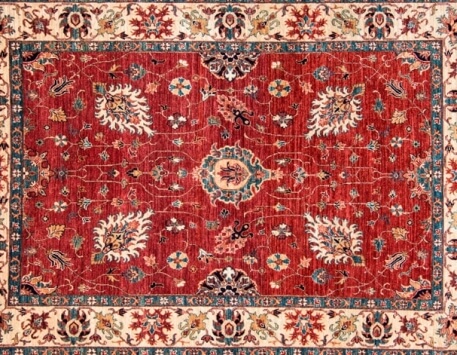שטיח סראפי אפגני פרחוני