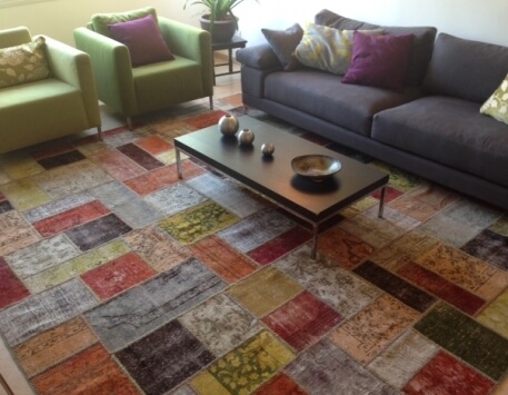 שטיח טלאים פרסי מודרני