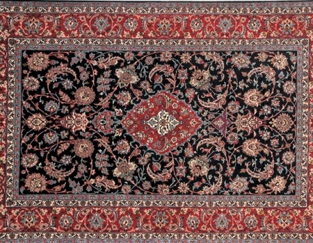 שטיח איספהן פרסי צפוף מאוד