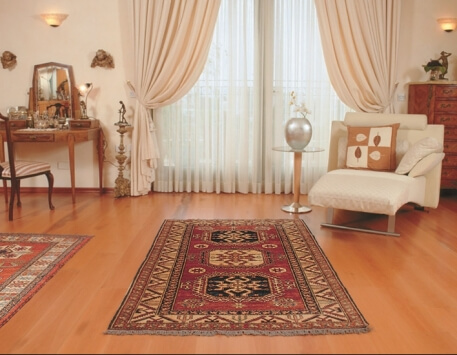 שטיח אפגני דגם קווקזי
