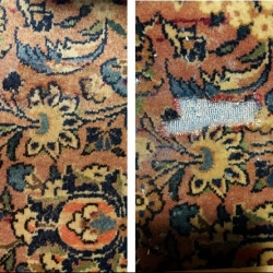 שטיח פרסי לפני ואחרי